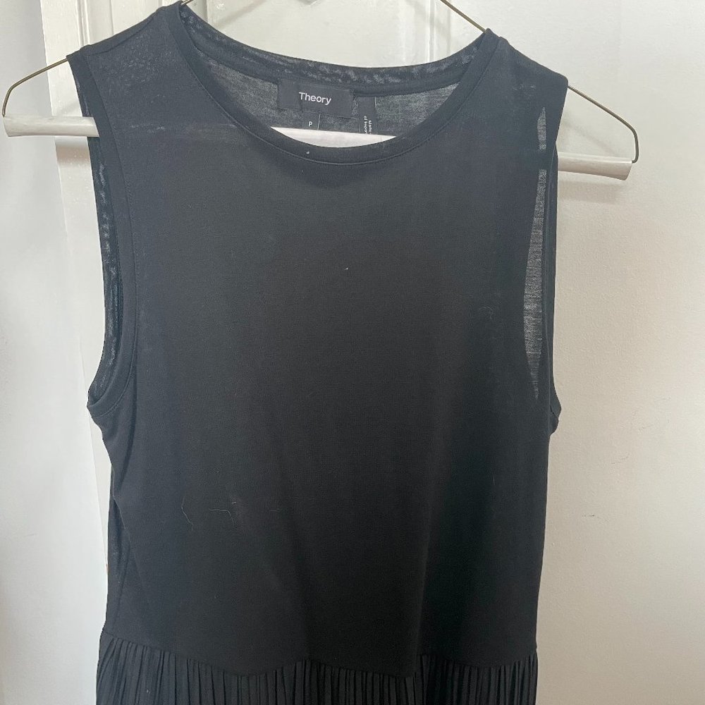 Theory Loose Peplum Blouse